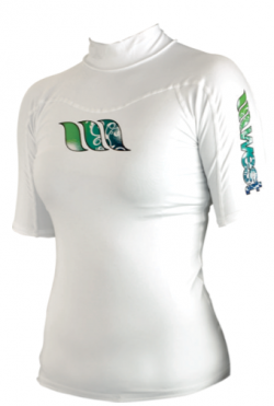 West Ladies Short Sleeve Lycra UV Flex Rashguard