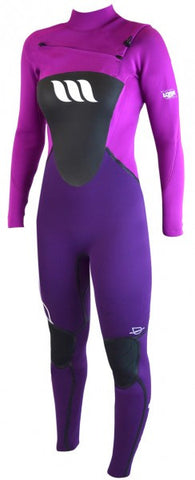 West Wetsuit Ladies Fluid Lotus 4x3